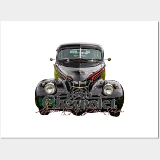 1940 Chevrolet Master 85 4 Door Sedan Posters and Art